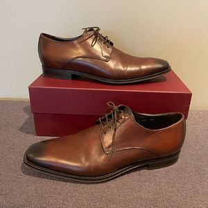 To Boot Brown Lace Up Dress Shoe size 10